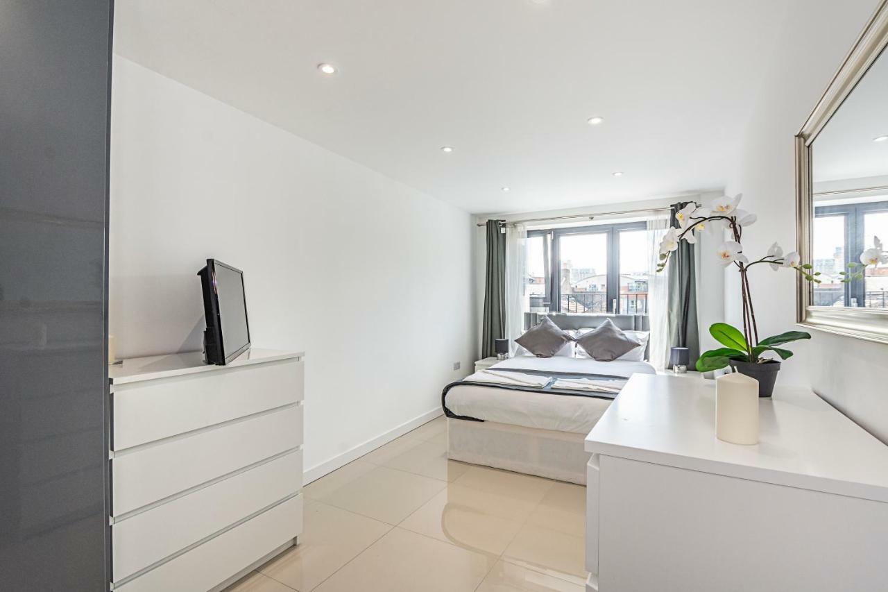 Modern Apartment Canary Wharf Londres Exterior foto